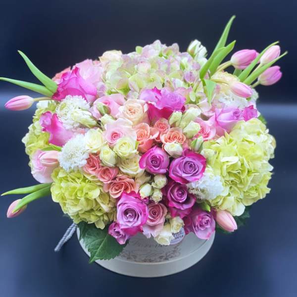 Flower mix in box