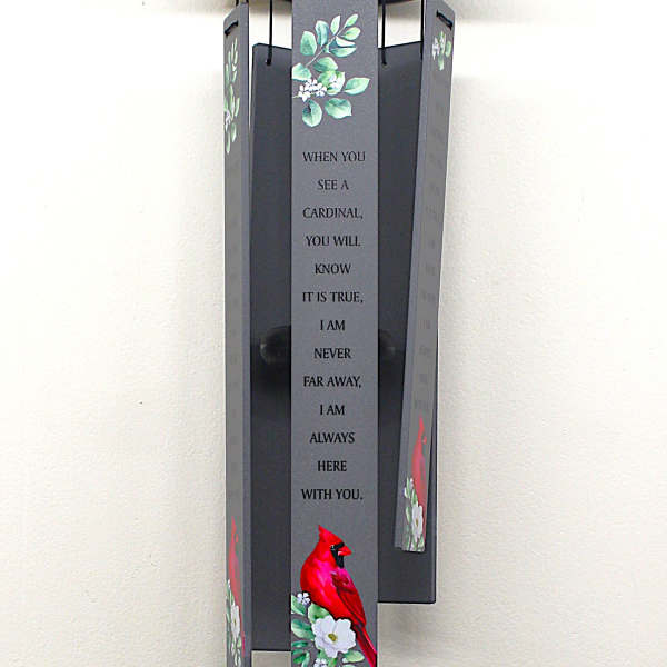 31 Inch Cadinal Bar Windchime