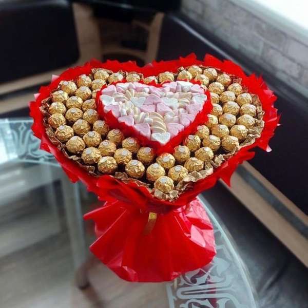 Ramo de chocolates