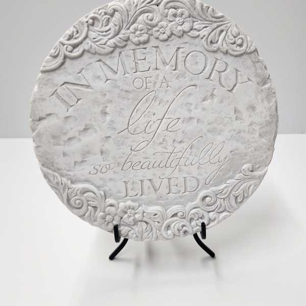 "In memory" Plaque