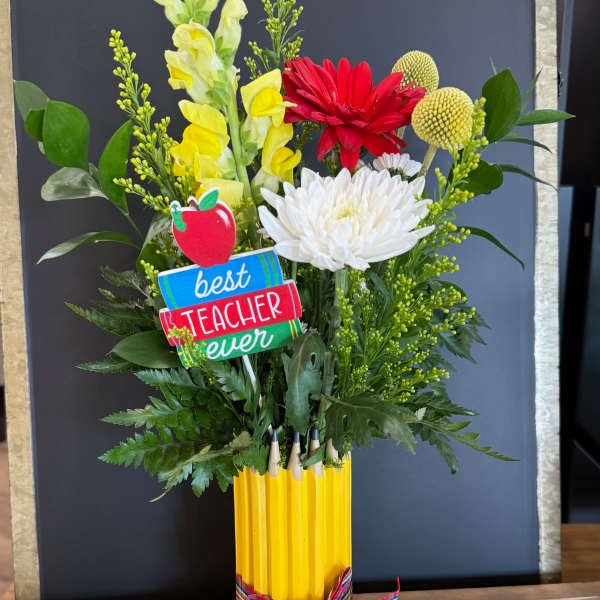 Pencils and Blooms