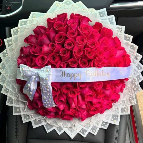 Ramo buchon fucsia