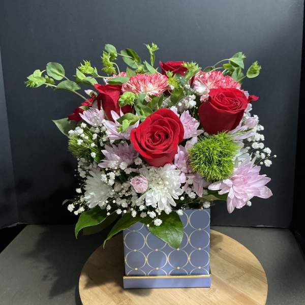 Box of flowers