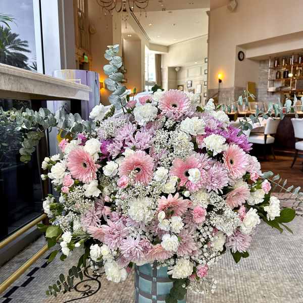 Grand Pastel Symphony Vase