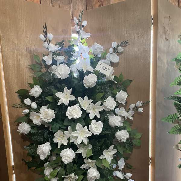 White Silk Spray