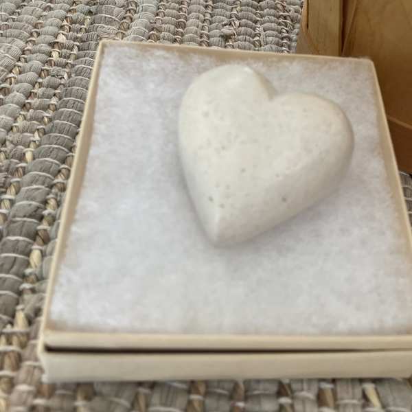 Heart Stone With Gift Box