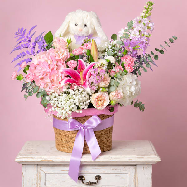 Rustic Spring Basket
