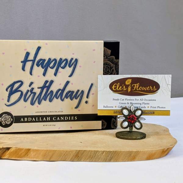 Assorted Chocolates/Caramels - "Happy Birthday"