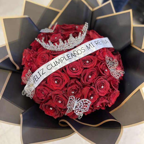 Bouquet With Crown