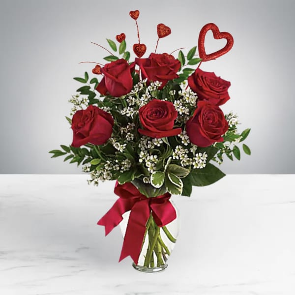 Half dozen roses