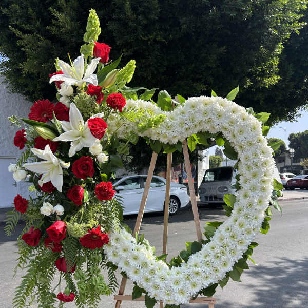 Red and White Love