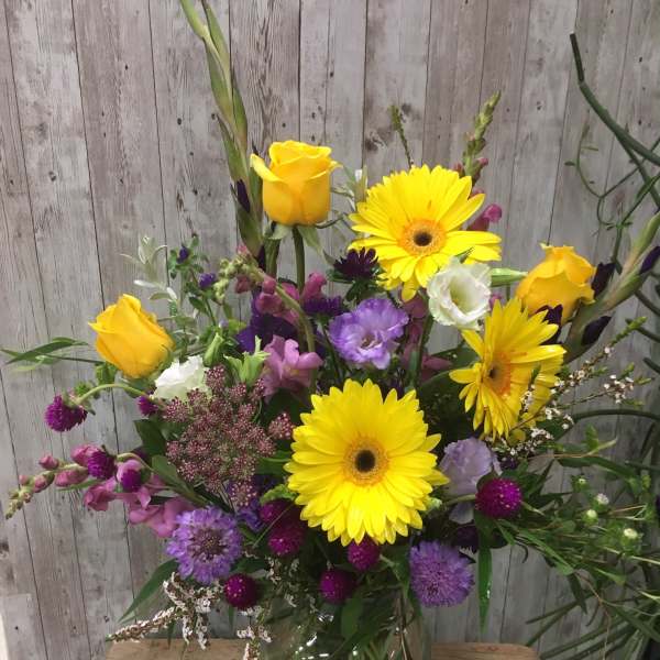bright and cheerful