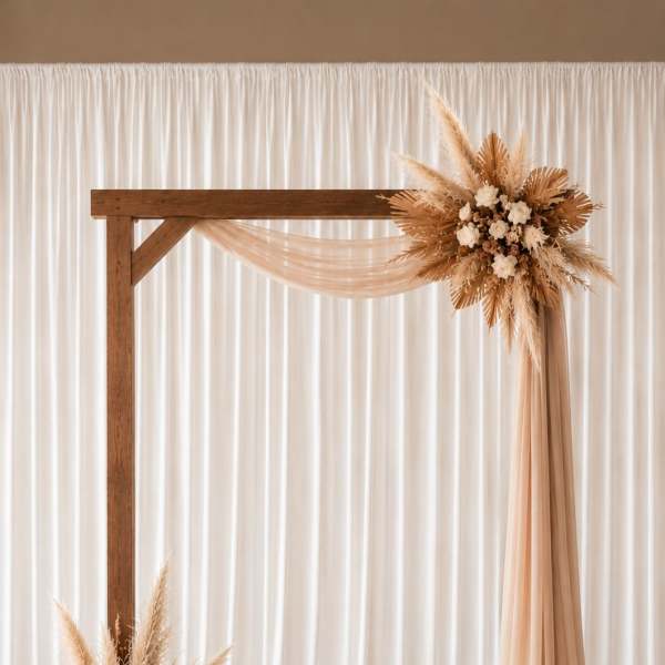 Boho Luxe Ceremony Arch