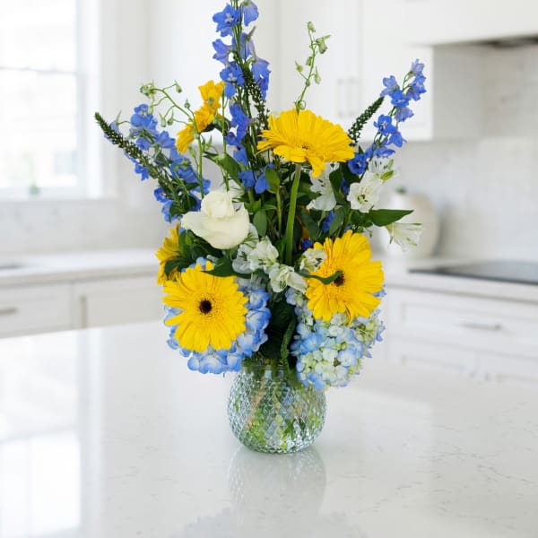 Blue garden