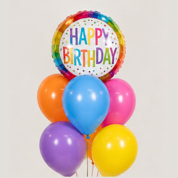 Small Birthday Balloon Bouquet