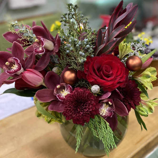 Burgundy Christmas