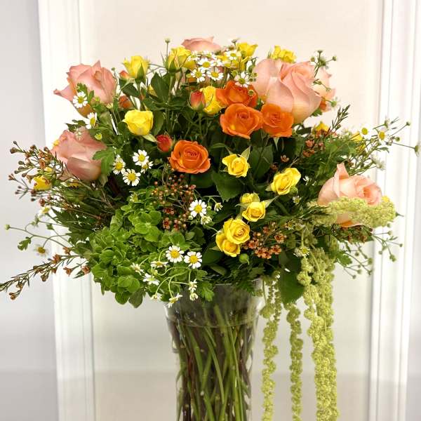 Golden Garden Delight By VLM Flowers