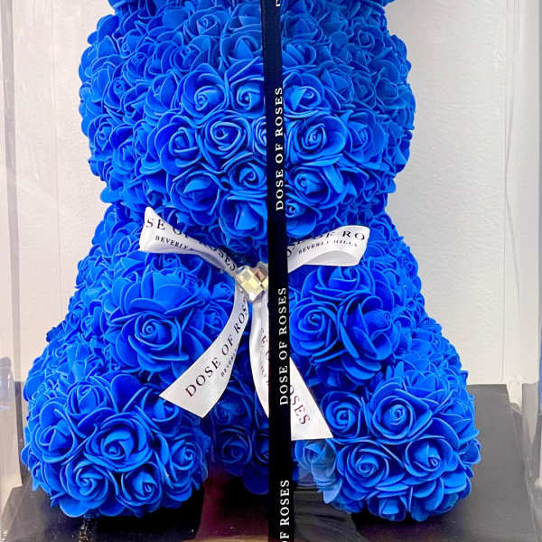 Blue Bunny with Gift box