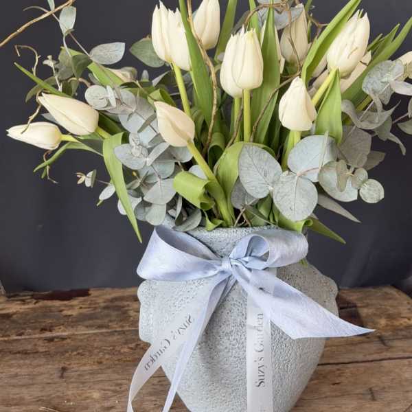 Whisper Tulip Arrangement