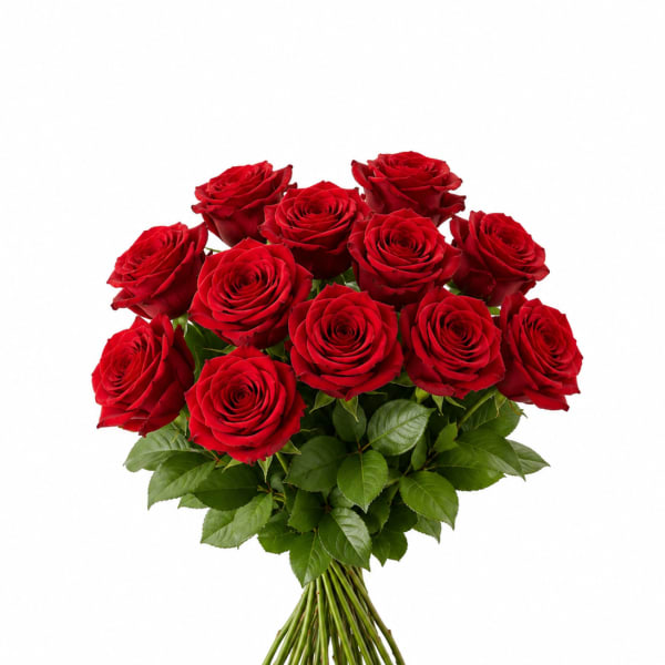 Bouquet ÂmFleur – Brassée de roses Passion