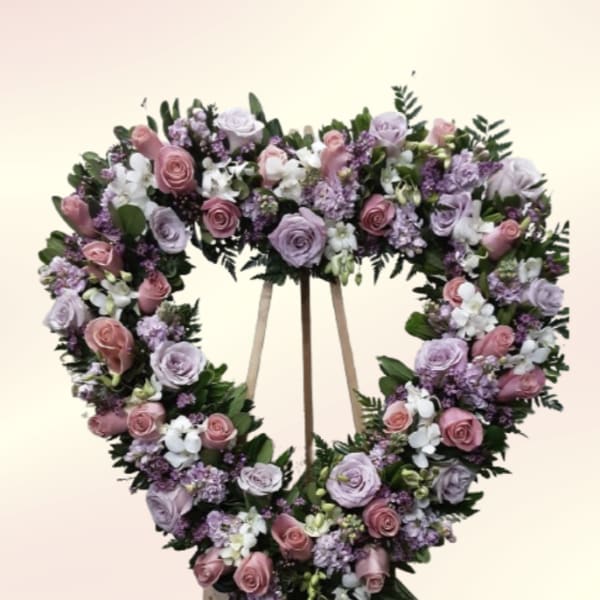 Pink & Purple Hearts