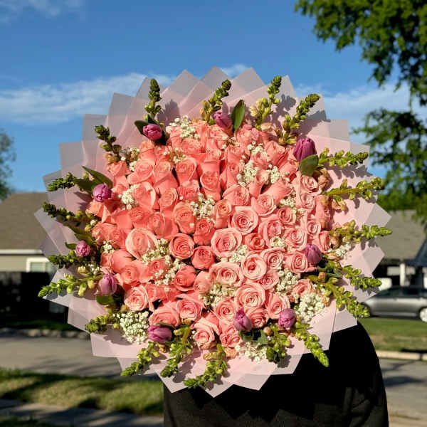 Ramo de 100 rosas