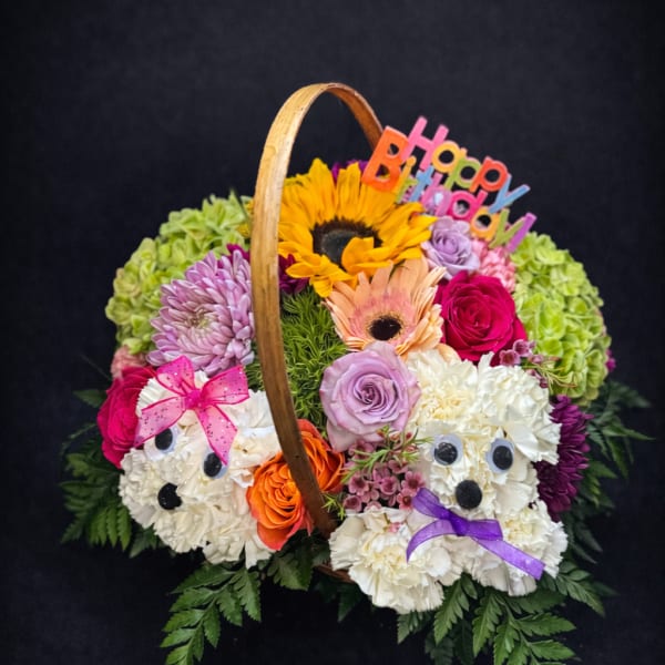 Trixi & Tigger Dog Bouquet