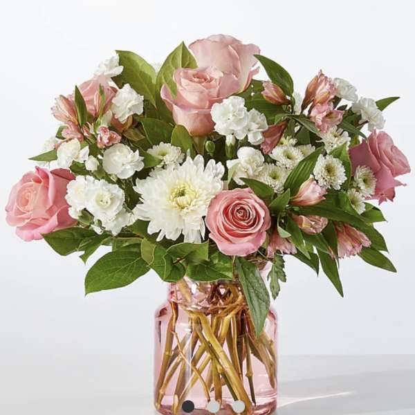 Beautiful pink & white