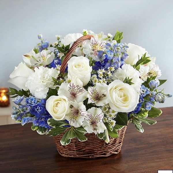 Nice basket bouquet