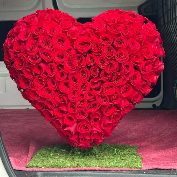 Corazón de rosas 2
