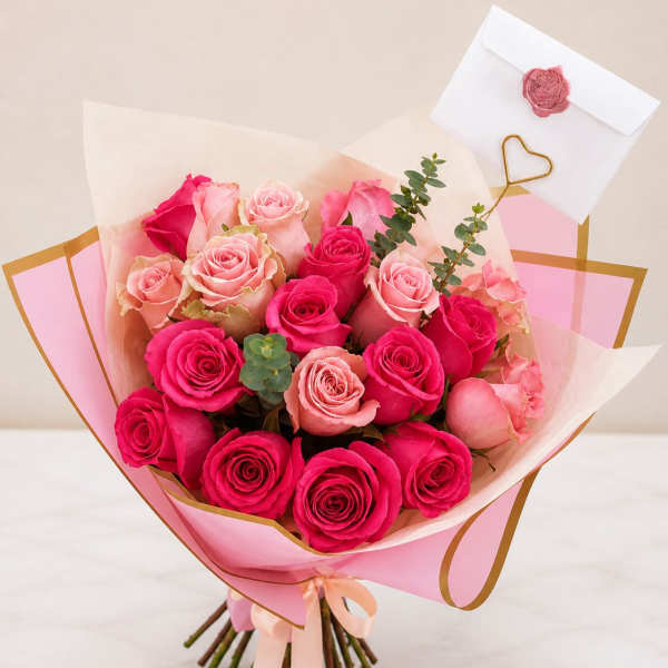 Rosé Love Bouquet