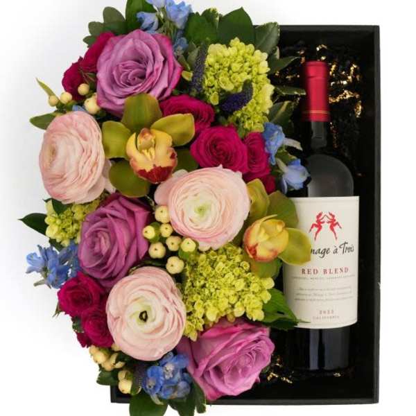 Floral Box Pasel Menage A Trois