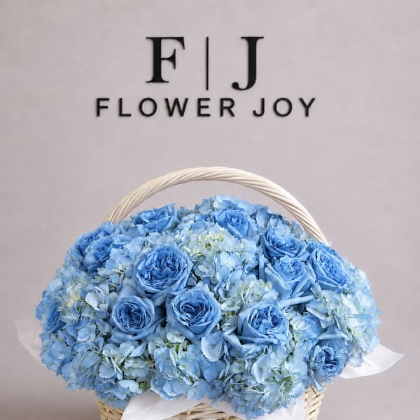 Blue Serenity Basket