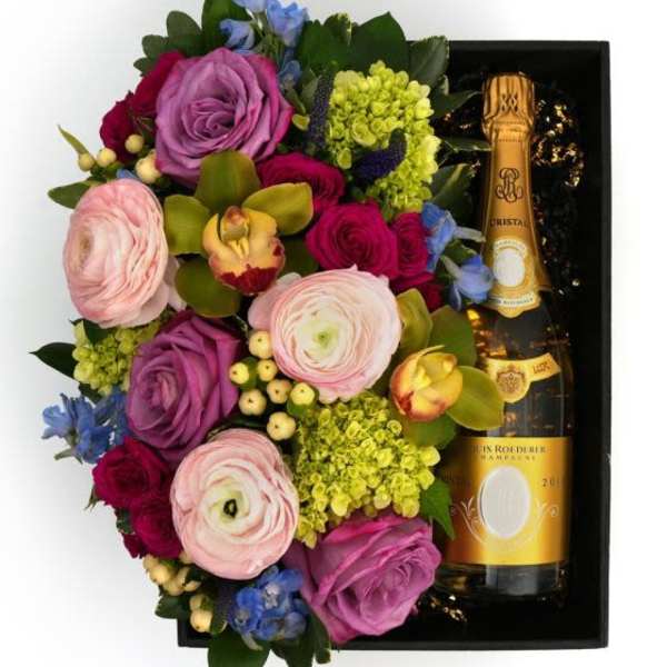 Floral Box Pastel Cristal