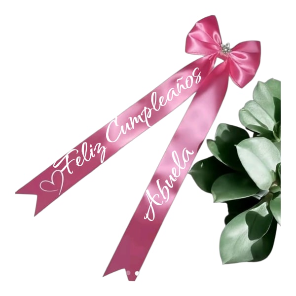 Feliz Cumpleanos Abuela Ribbon