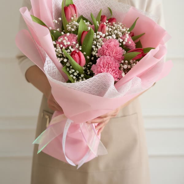 Tulip & Carnation Bouquet