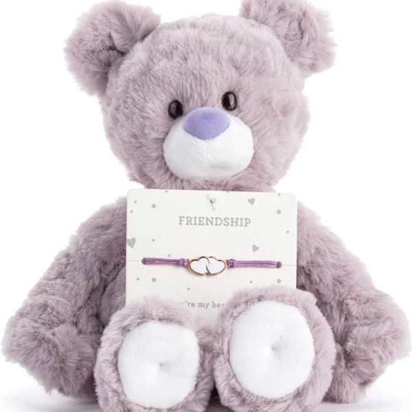 Friendship Lavender Plush Bear