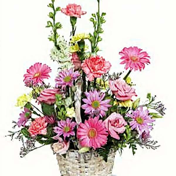 Summer Style Flower Basket