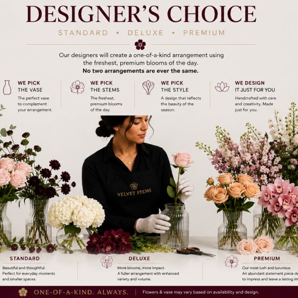 Designer’s Choice Vase Arrangement