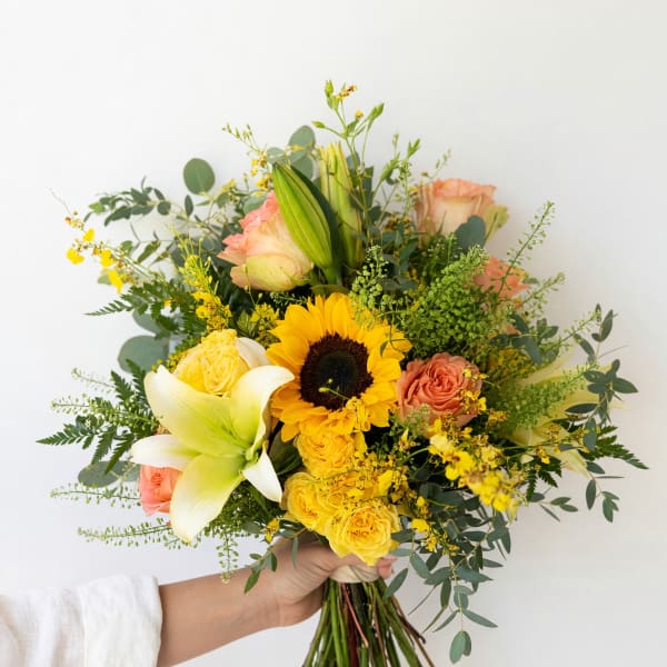 Golden Garden™ Hand-Tied Bouquet