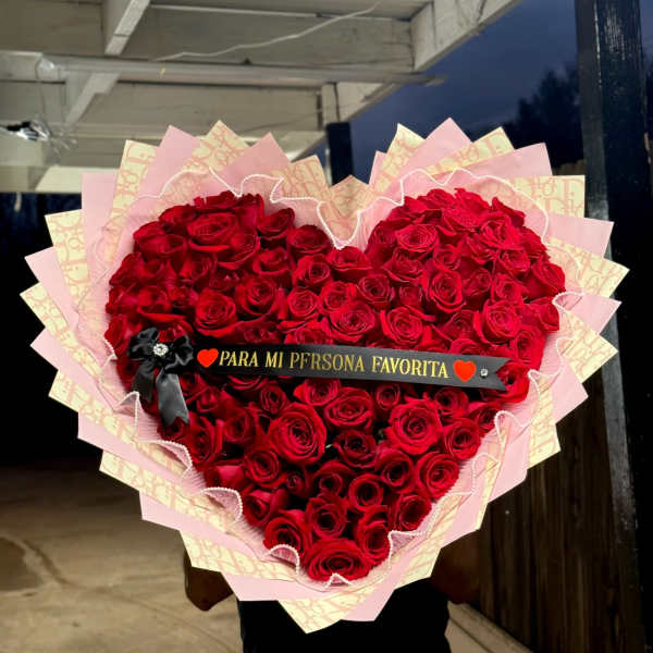 Ramo de corazón 7