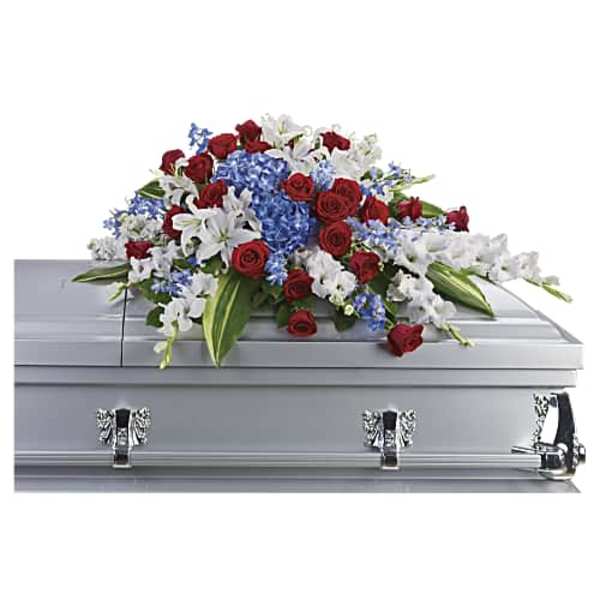 Distinguished Service Casket Spray