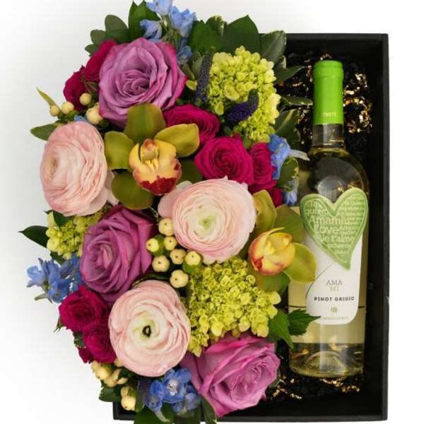 Flora Box Pastel Amami Pinot Grigioo