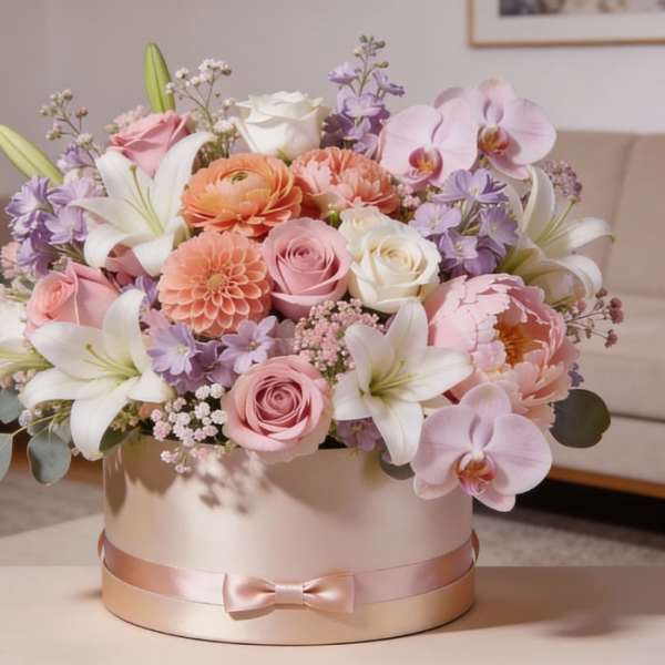 Pearl Radiance round box