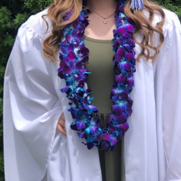 Double Orchid Lei