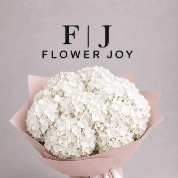 White Hydrangea Bouquet