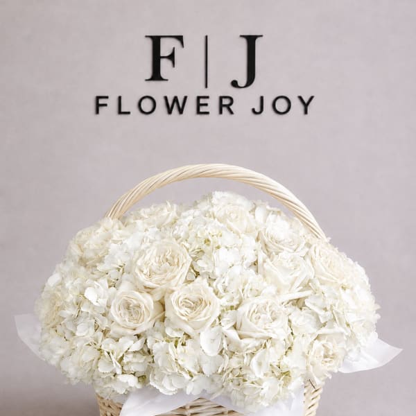 Ivory Grace Basket