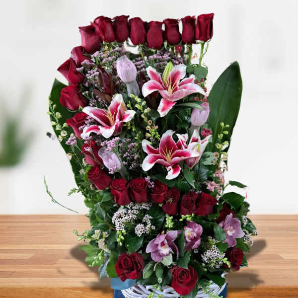 Rosas y lilis