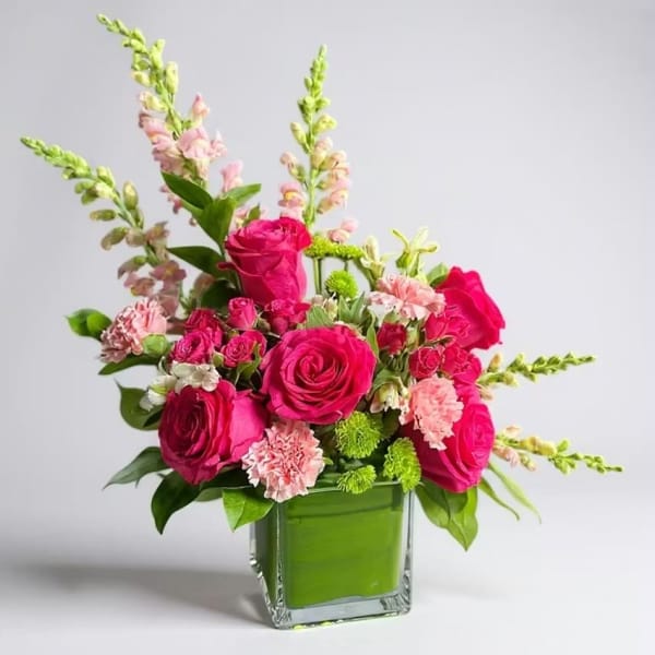 Love in hot pink