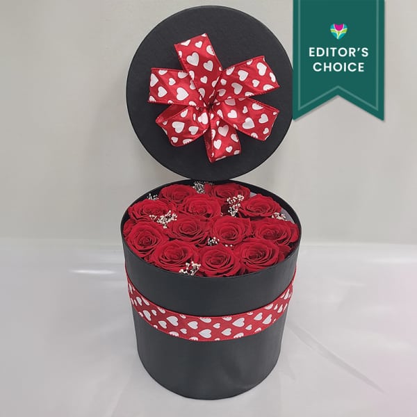 Red Secret Preserved Box